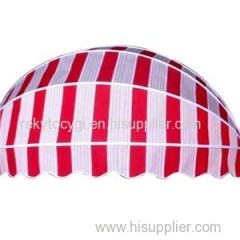 Retractable Watermelon Shape French Window Awning