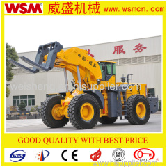 52 tons The biggest wheel loader in China for block handler