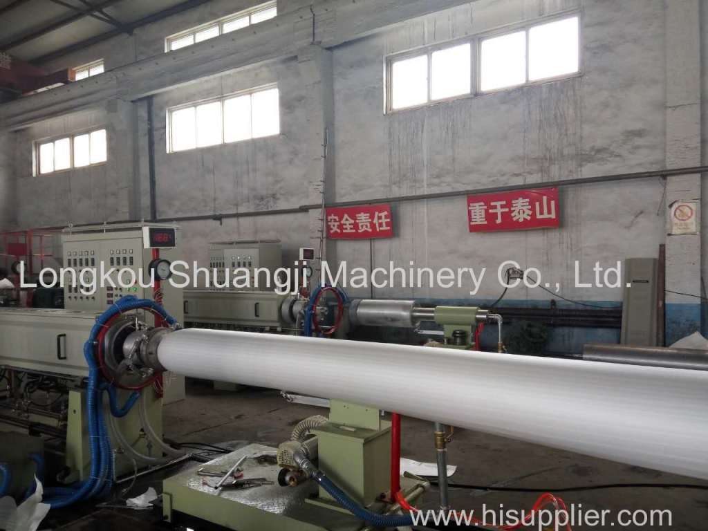 testing ps foam sheet extruder machine  for Syria client