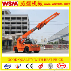 10 tons diesel crane for unloading marble slab