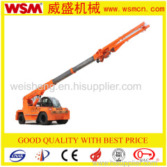 10 tons diesel crane for unloading marble slab