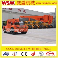 12 tons telescopic boom forklift truck for unloading container