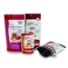 Stand up food package pouches