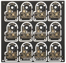 4 layers PCB with edge plated