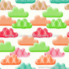 non-woven children water-prof wallpaper