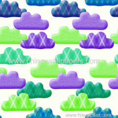 non-woven children water-prof wallpaper