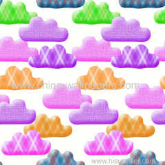 non-woven children water-prof wallpaper