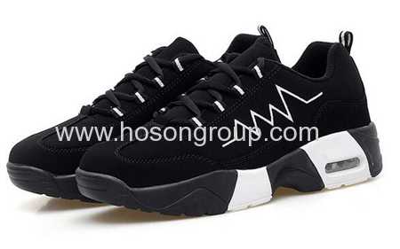 Boys and girls lace sports shoes