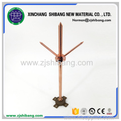 Early Discharge Copper And Stainless Steel Lightning Protection Rod