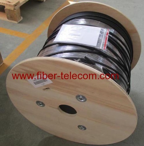 2cores FTTX Fiber Optical Cable with Steel Wire Strength Member