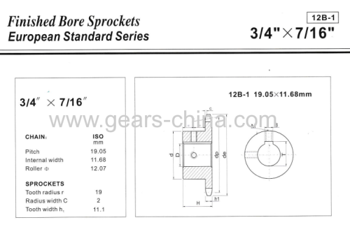 Finished bore Sprocket Forged Mining Chain Wheel