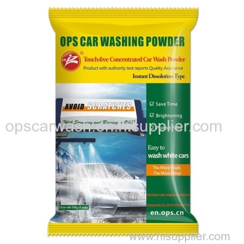 Concentrated Car Wash Powder Wipe Free Car Wash Shampoo