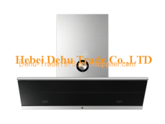 Stainless Steel and Tempered Glass Range Hood