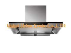 Stainless Steel and Tempered Glass Range Hood