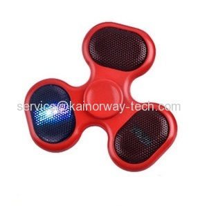 New Model Bluetooth Led Light TF Card Player Wireless Slot Relieve Stress Toy Music Fidget Spinners For iPhone Samsung