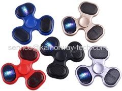 New Model Bluetooth Led Light TF Card Player Wireless Slot Relieve Stress Toy Music Fidget Spinners For iPhone Samsung