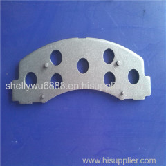 China manufactory wholesale brake pad back plate for cars