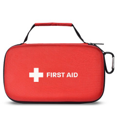 First Aid Kit with Hard Carry Case