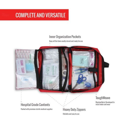 Medical Bag Trauma Responder Emergency Medic First Aid Kit