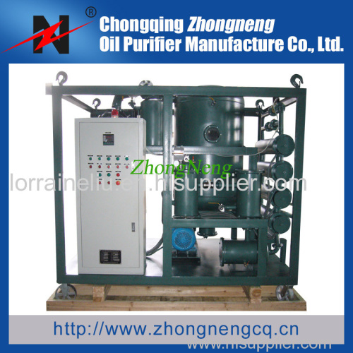 Double-Stage Vacuum Insulating Oil Regeneration Purifier