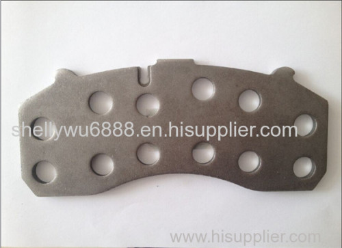 China supplier heavy truck parts brake pad back plate wva29087