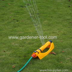 Outdoor garden water 19-hole oscillate sprinkler