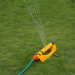 Backyard lawn water spray oscillating sprinkler