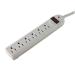 OEM Power Strip UL 5 Outlet Extension Power Socket with Surge Protection Fit for Us AC Power Cord