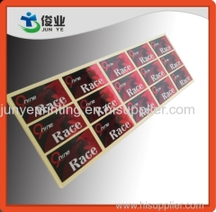Glossy Silver Printed Stickers for Water Purified Equipments