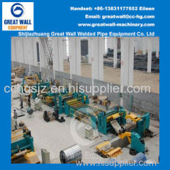 High Speed Uncoiling-Slitting-Recoiling Line