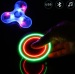 LED Light Wireless Speaker Crystal Clear Fidget Hand Tri Spinners With Built In Bluetooth EDC Fingertip Gyro Toys