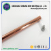 High conductivity copper clad ground rod