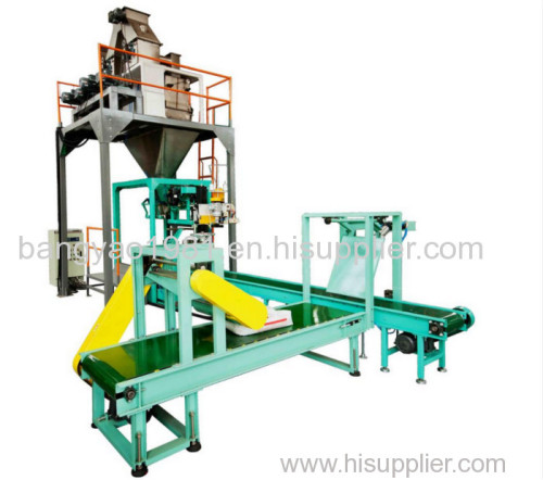 Fully automatic packing machine auto packing line for powdery material flaky material granular material