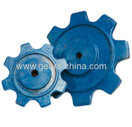 Harden teeth HRC 45-50 long pitch sprocket for conveyor chain