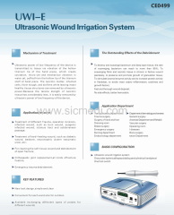 Ultrasonic Assisted Wound Debridement Machine