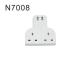 wholesales Eu to UK travel plug adapter adaptor