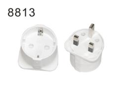 Travel Adaptors UK to 2pin EU plug adapter