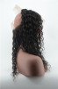 Virgin Human Hair Loose Curly 360 Lace Frontal Natural Color 360 Lace Wig In Stock