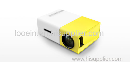 Portable HDMI USB HD Mini Digital LED 3D Home Projector