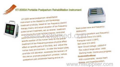 Portable Postpartum Rehabilitation Instrument Physical therapy apparatusPostpartum Treating DevicePostoperative analge