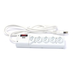 Brazil socket with 2 USB port INMETRO certificated