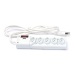 5 outlets Brazil socket with fuse 2P+T power strip INMETRO certified