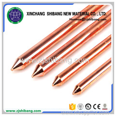 Electrical Copper Bonded Steel Earthing Rod Of Lightning Protection