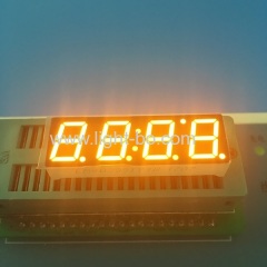 4 digit 0.39 inch yellow ;0.39" yellow 7 segment; 0.39" clock display