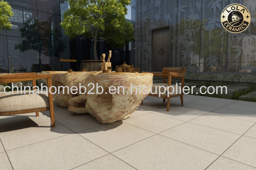 Best Quality 2cm Thick Outdoor Granite Porcelain Tile For Porject Or Garden