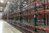 Heavy duty teardrop pallet racking warehouse storage system