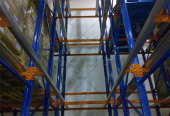 New design drive through racking for industrial storage