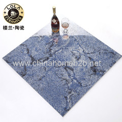 Foshan manufacturer 600x600mm/ 800x800 bule color porcelain glazed marble tile floor tile for home /hotel