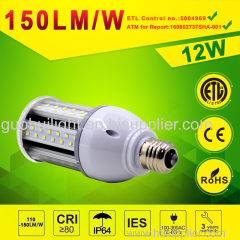 12watt LED Post Top Retrofit Lamp for HID Retrofit Replacement Aluminum Radiator Material LED Post Top Retrofit Light