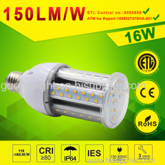 16watt led post top retrofit bulb for HID Retrofit High lumens LED Retrofit Kits for Post Top or Bollard Lights